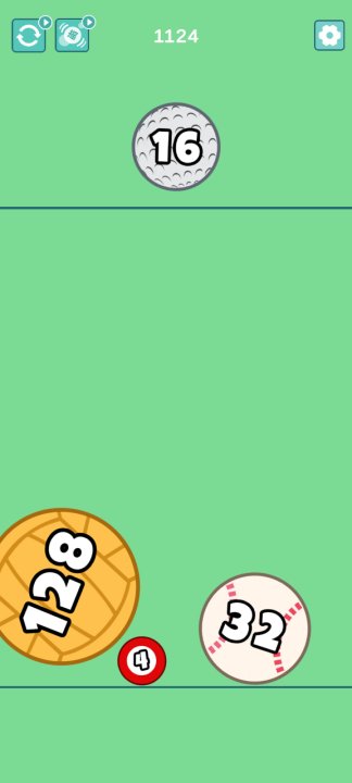 2048合并球