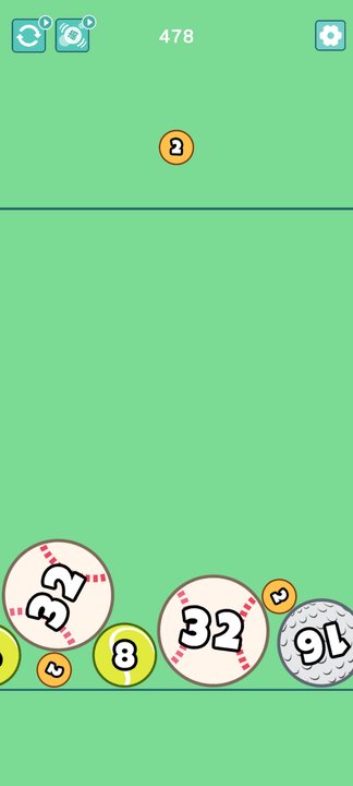 2048合并球