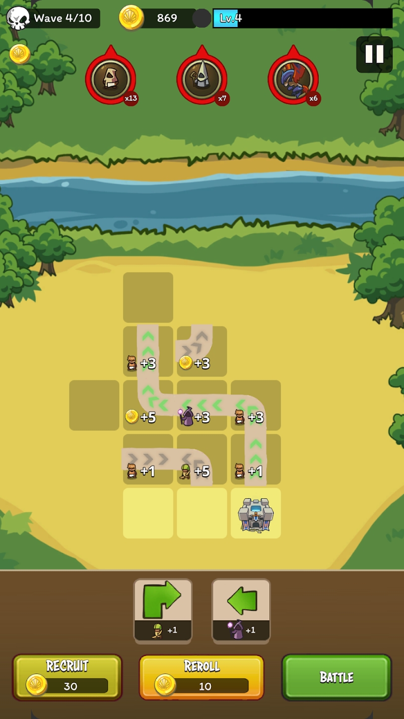 堡垒突袭:怪物塔防(辅助菜单)