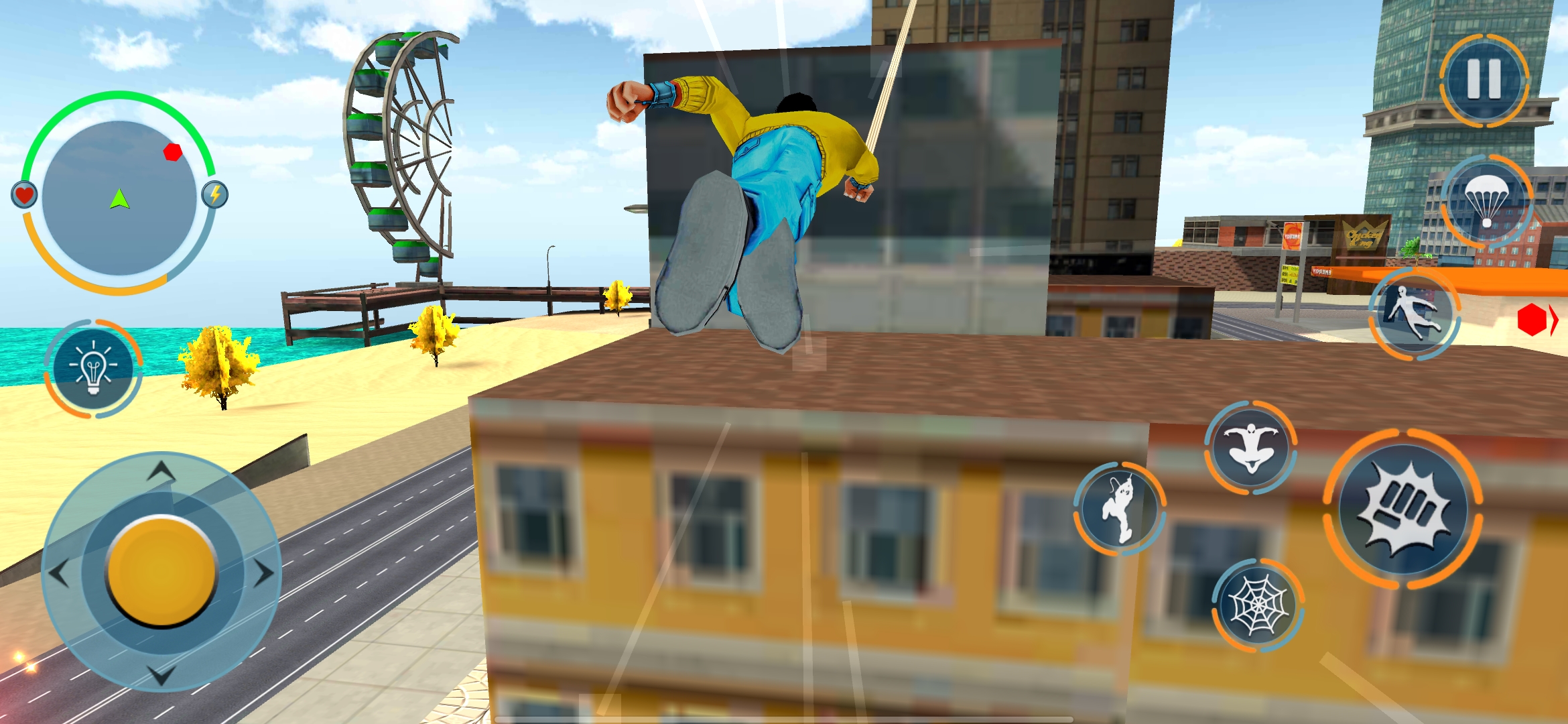 飞蜘蛛战斗英雄游戏 飞蜘蛛战斗英雄游戏