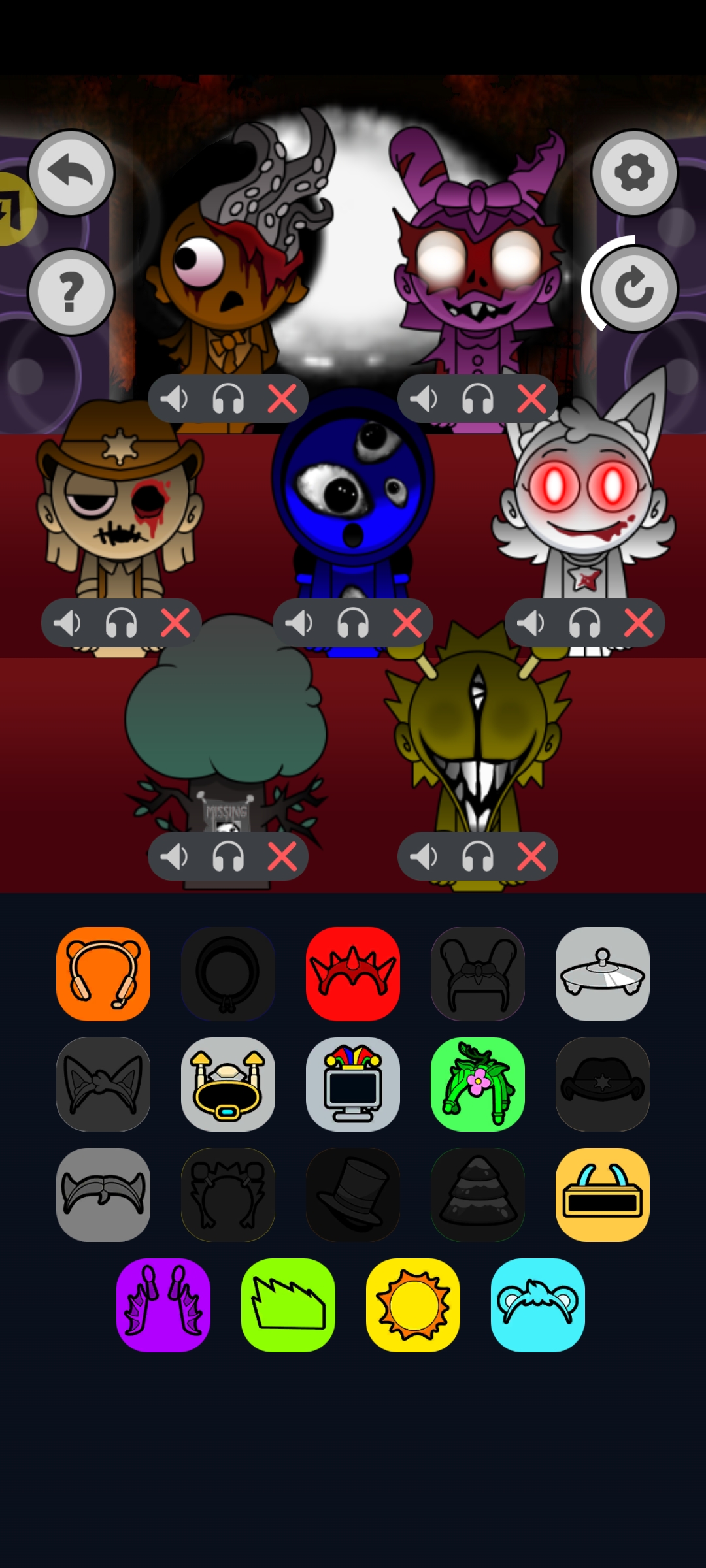 Sprunki-可怕节拍