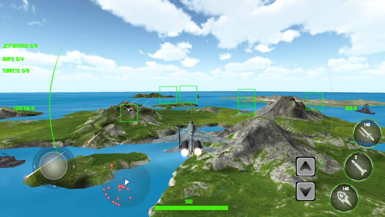 天空喷气式战斗机