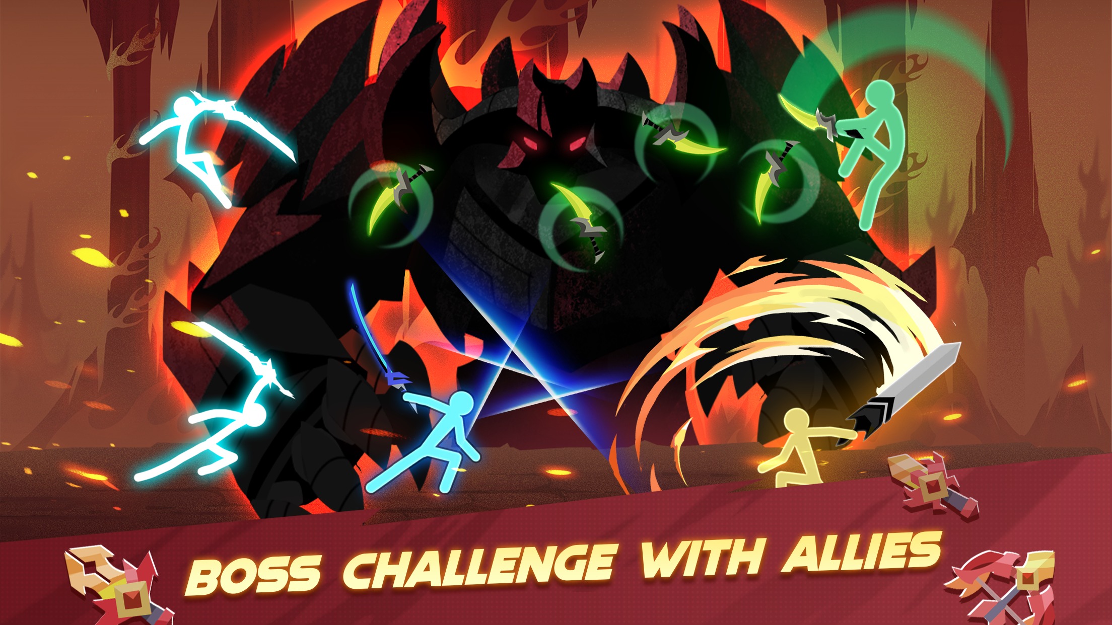 火柴人大战怪物 火柴人大战怪物