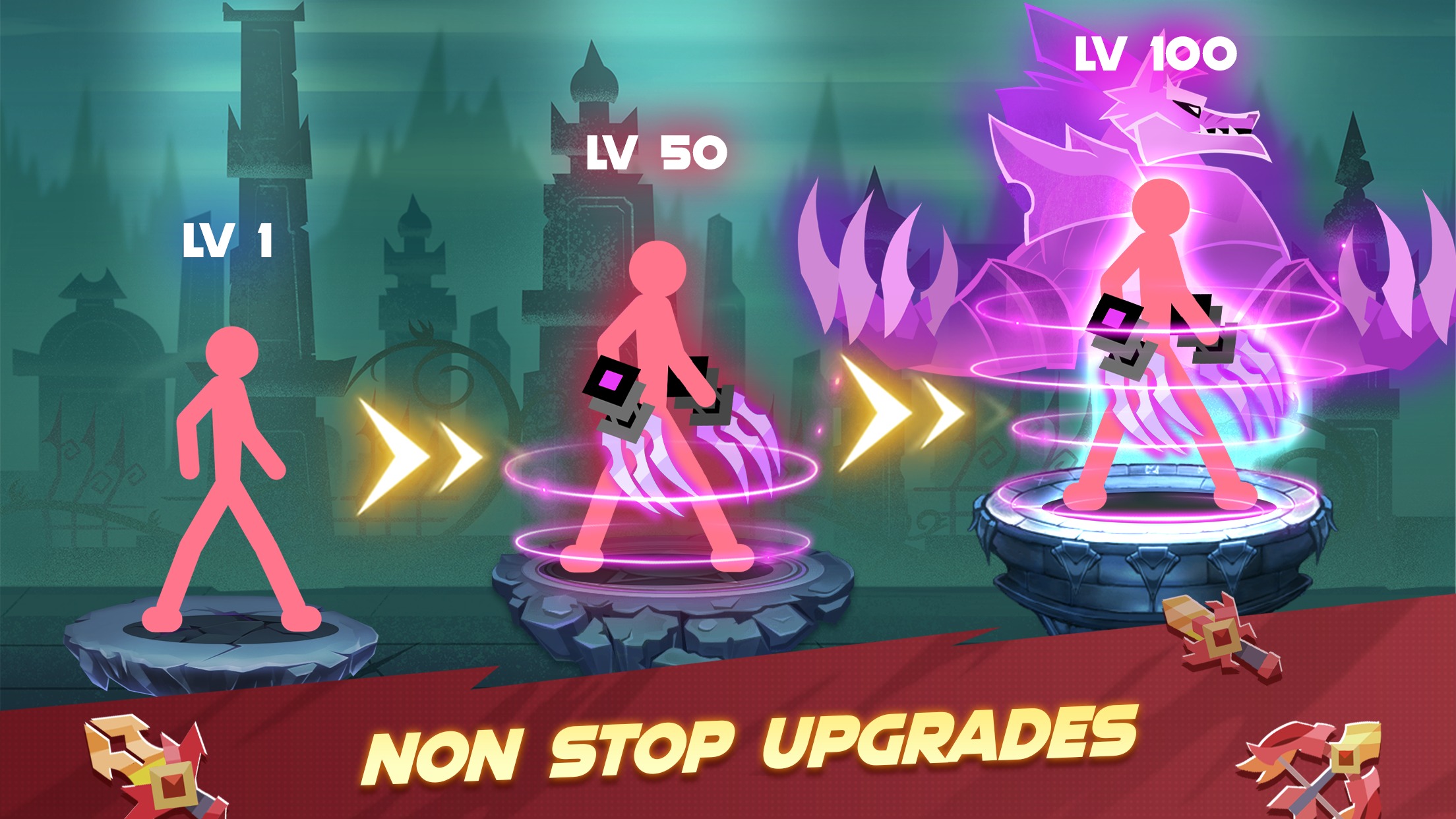 火柴人大战怪物 火柴人大战怪物