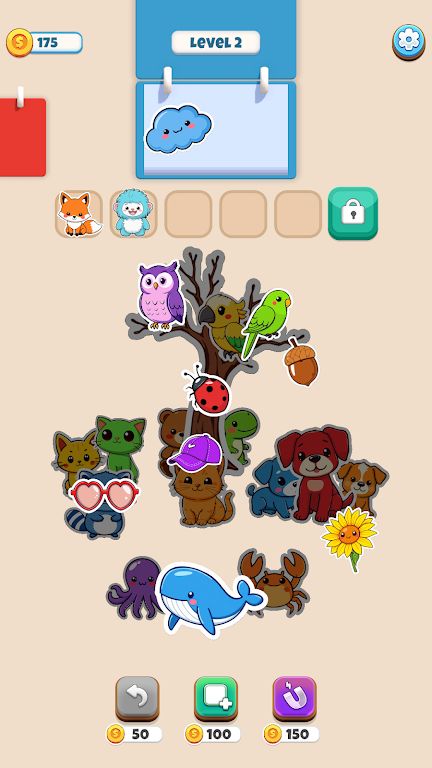 贴纸拼图 贴纸拼图