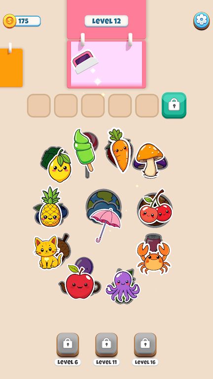 贴纸拼图 贴纸拼图