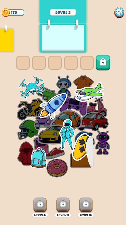 贴纸拼图 贴纸拼图