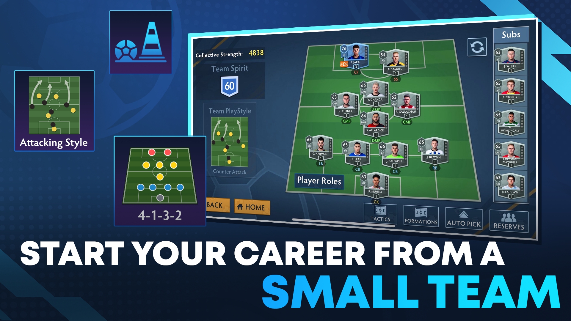 KICK 24:足球经理(辅助菜单)