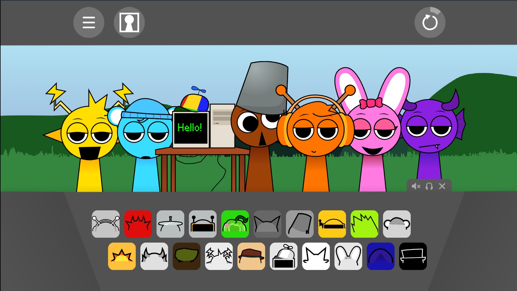 节奏盒子Sprunki Retake