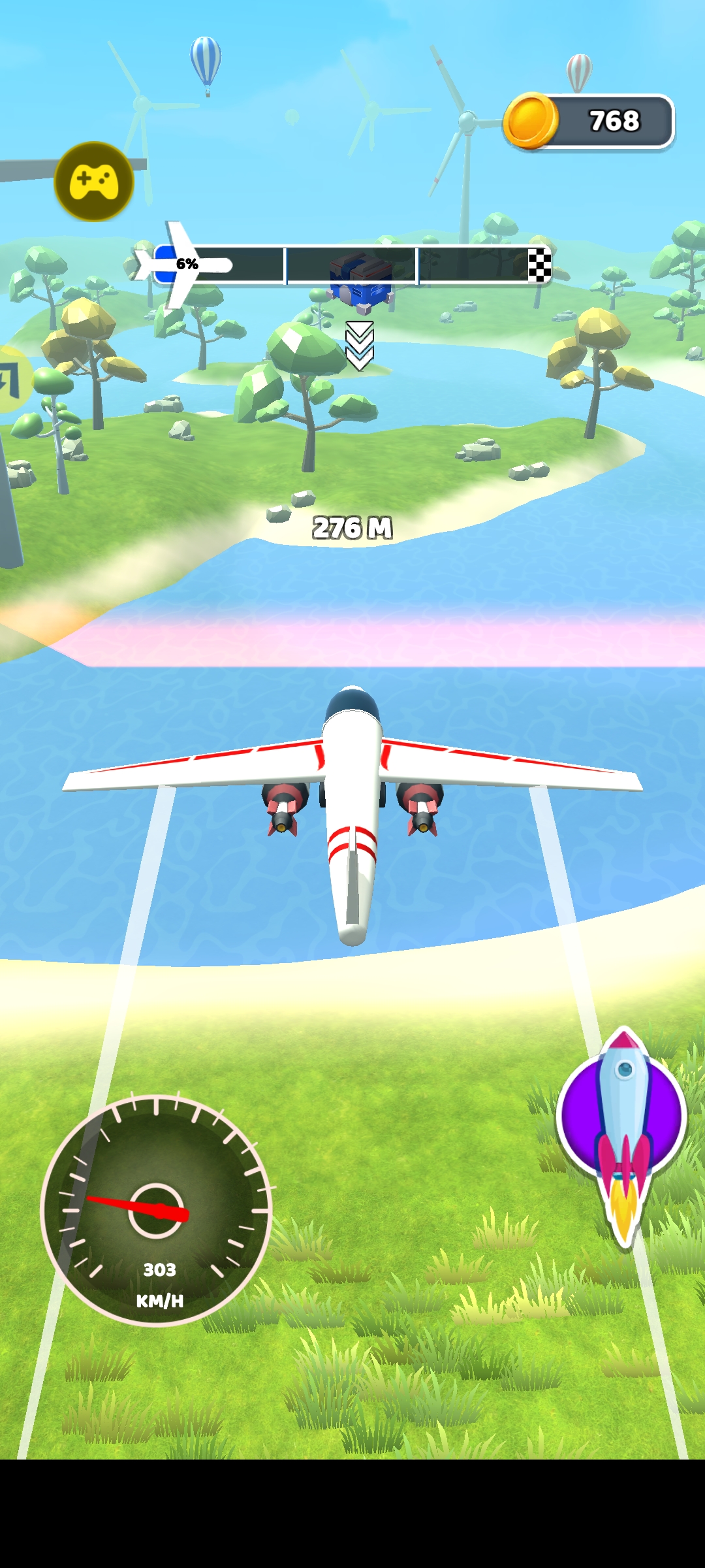 完美着陆(辅助菜单)