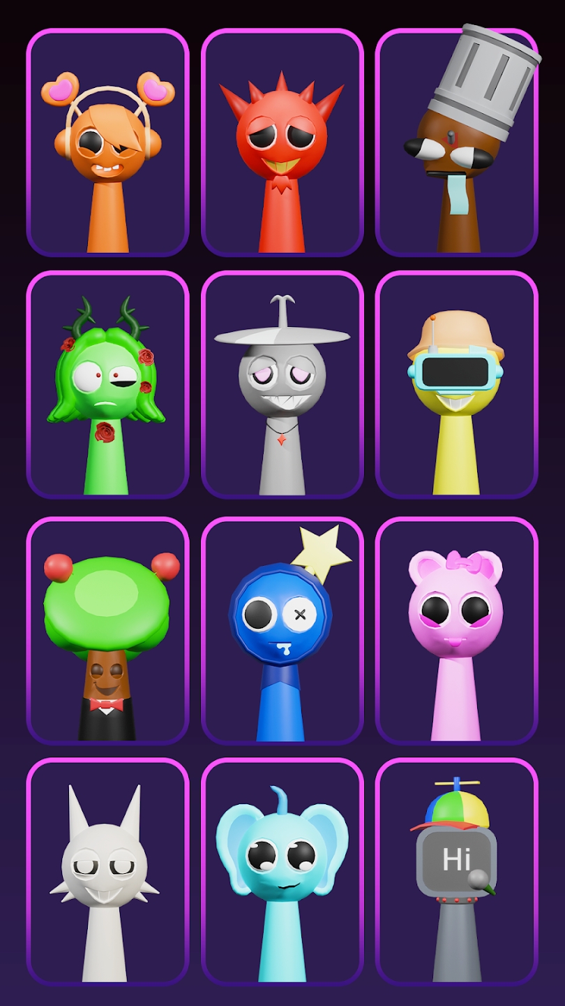 节奏盒子Sprunki-恐怖3D