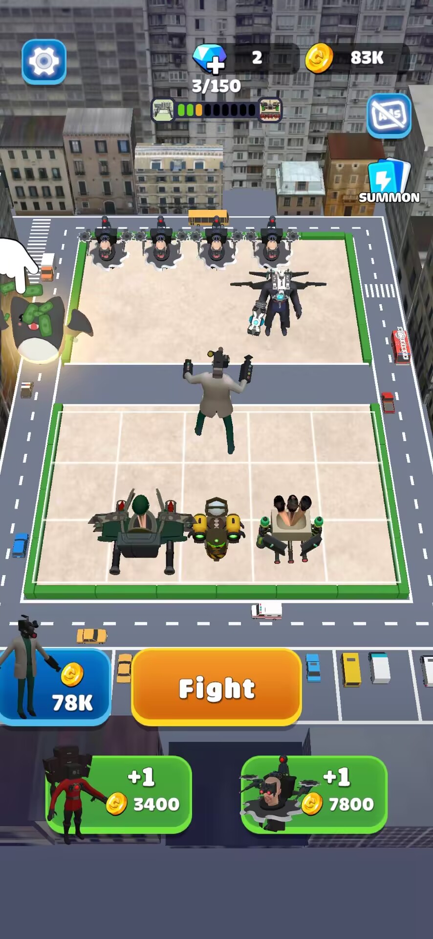 厕所怪物：合并战争