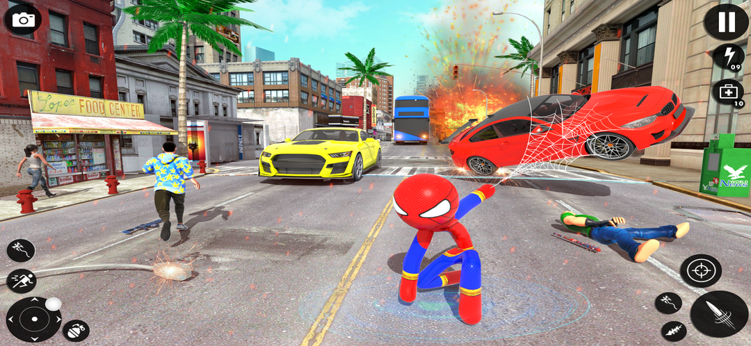 火材蜘蛛侠英雄