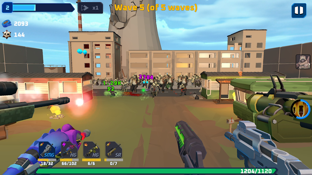 子弹风暴：僵尸浪潮(辅助菜单)