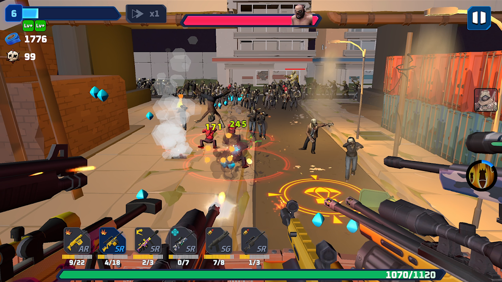 子弹风暴：僵尸浪潮(辅助菜单)