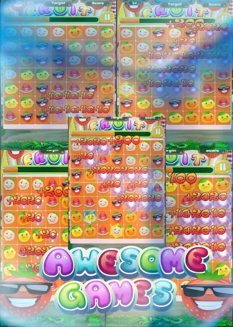 有趣的水果粉碎疯狂 有趣的水果粉碎疯狂