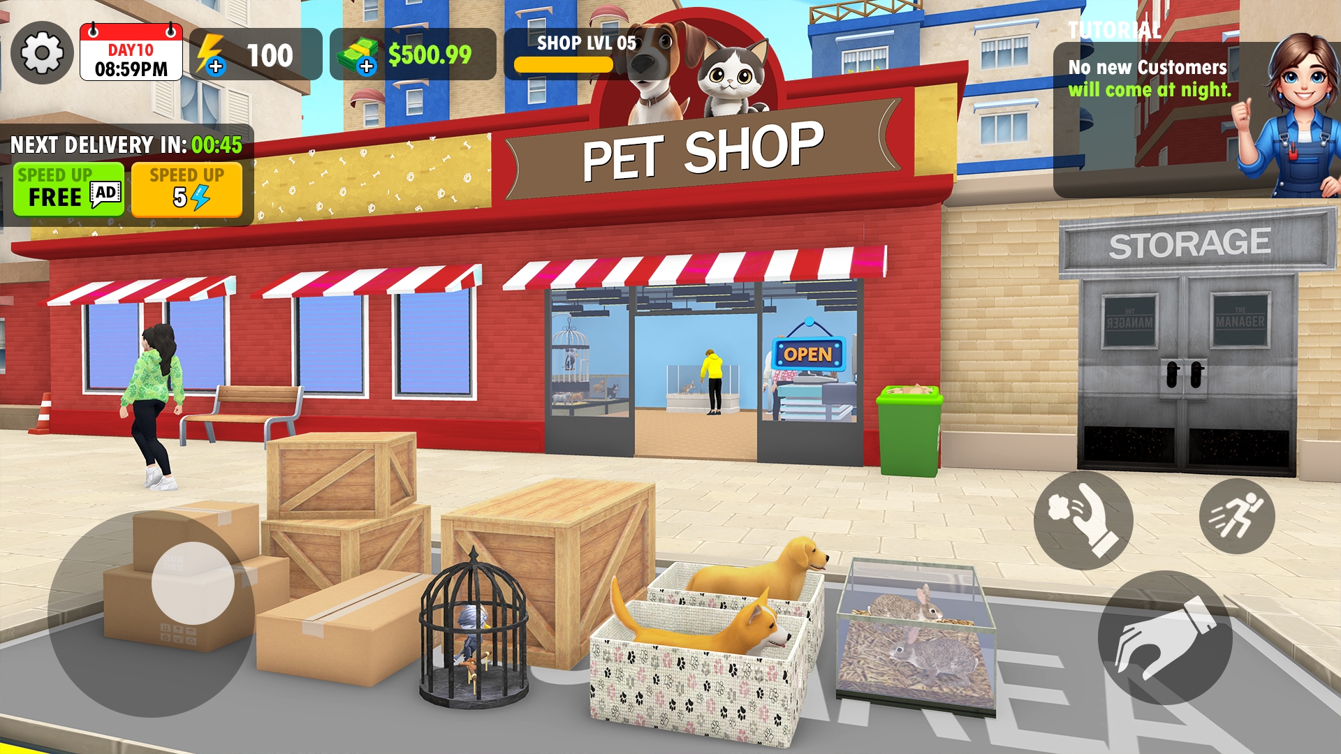 宠物店旅程模拟器