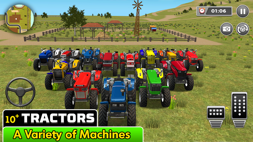 拖拉机耕种模拟