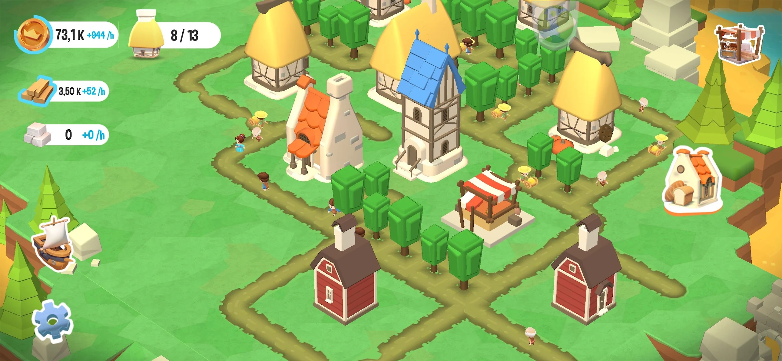 袖珍城市建造模拟器