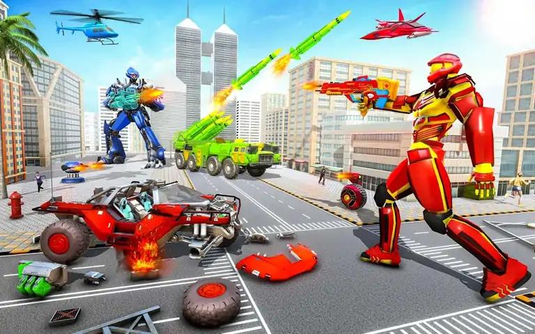 汽车游戏Dino机器人变换