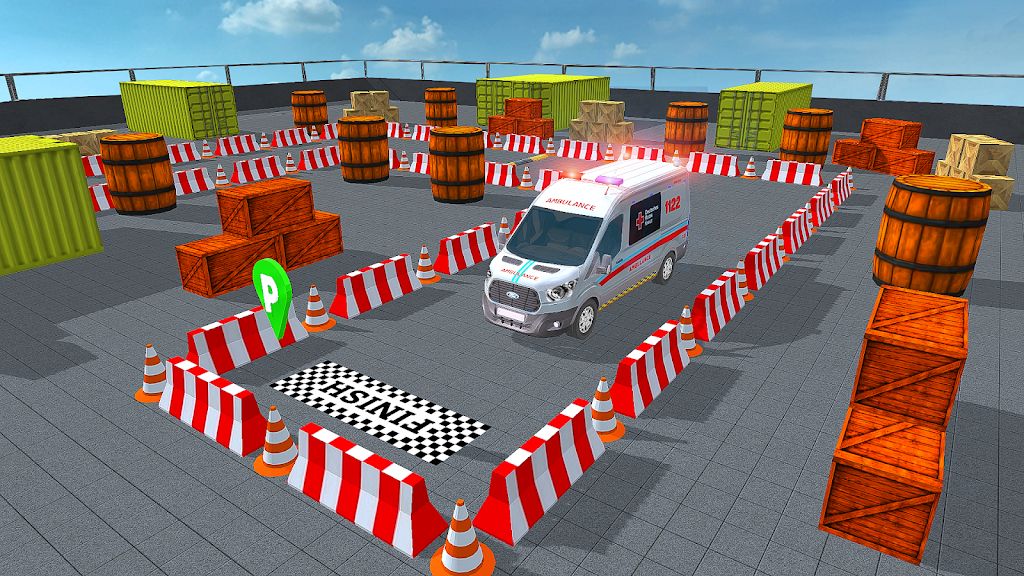 救护车停车游戏(辅助菜单) 救护车停车游戏(辅助菜单)