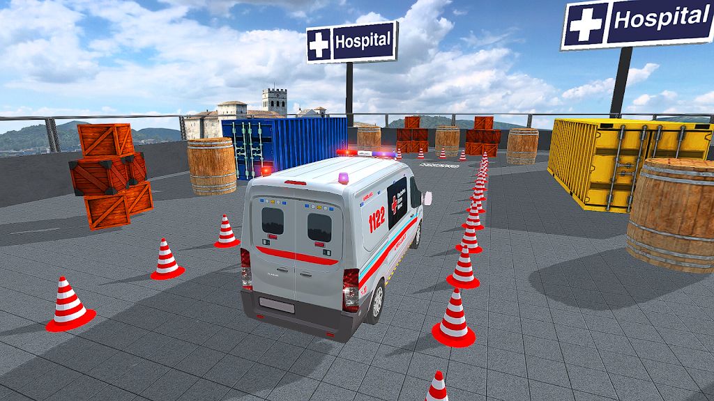 救护车停车游戏(辅助菜单) 救护车停车游戏(辅助菜单)