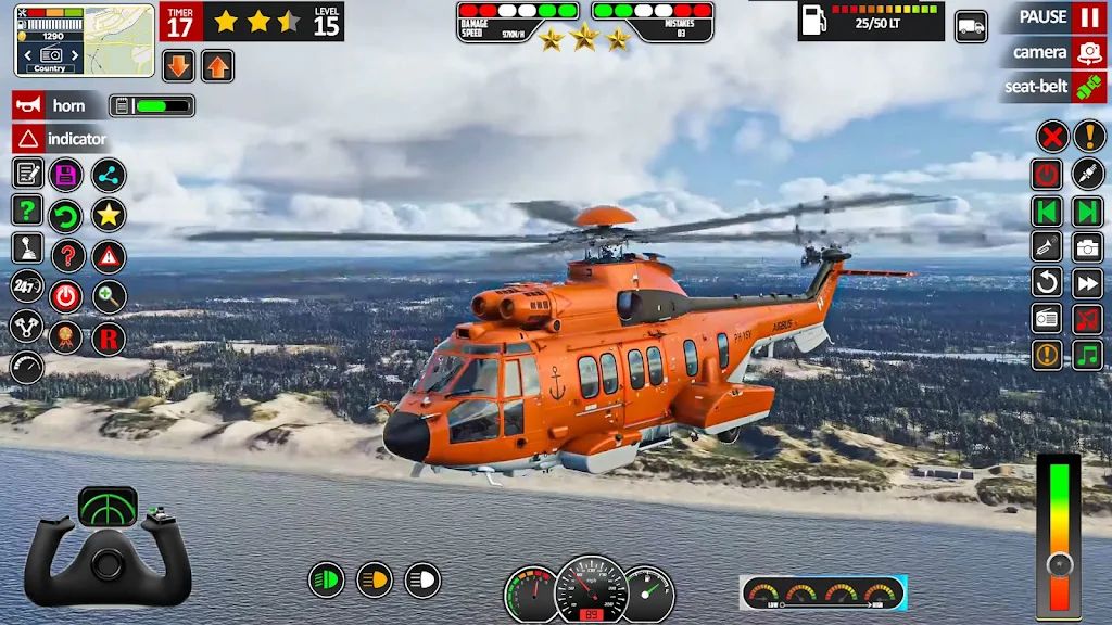 直升机飞行员游戏