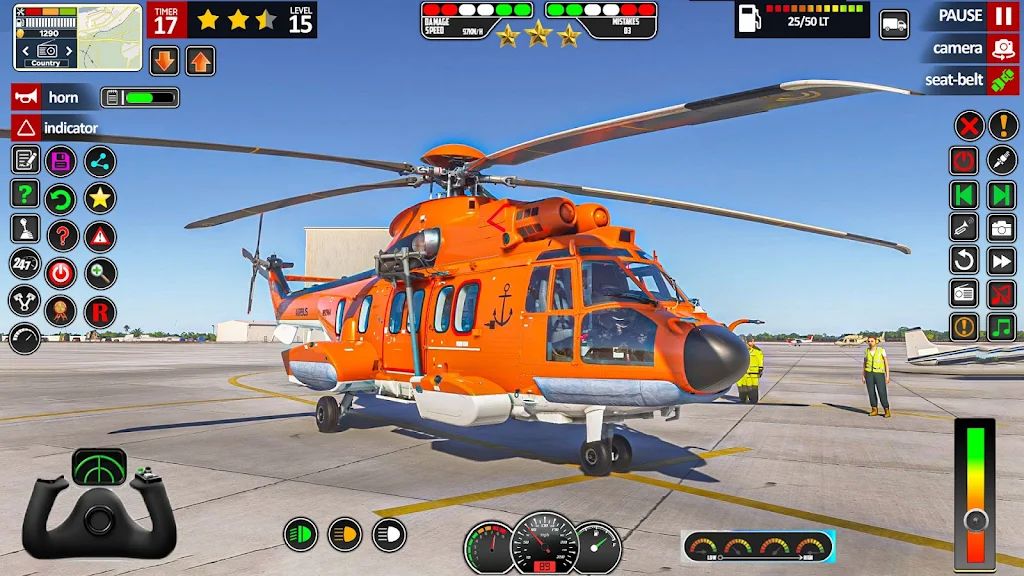 直升机飞行员游戏