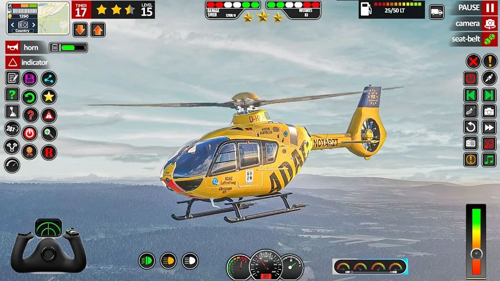 直升机飞行员游戏