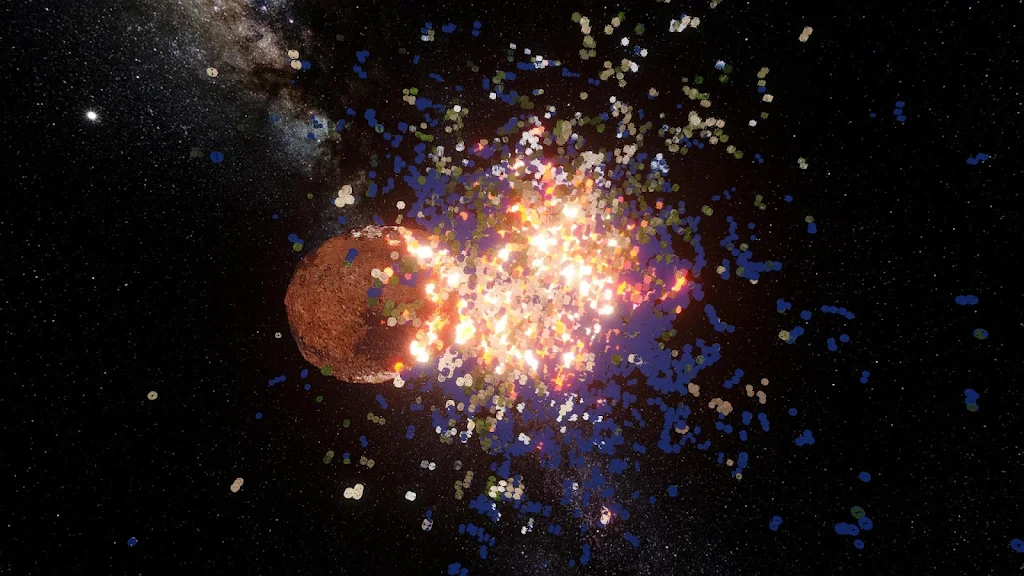 太空碰撞模拟器