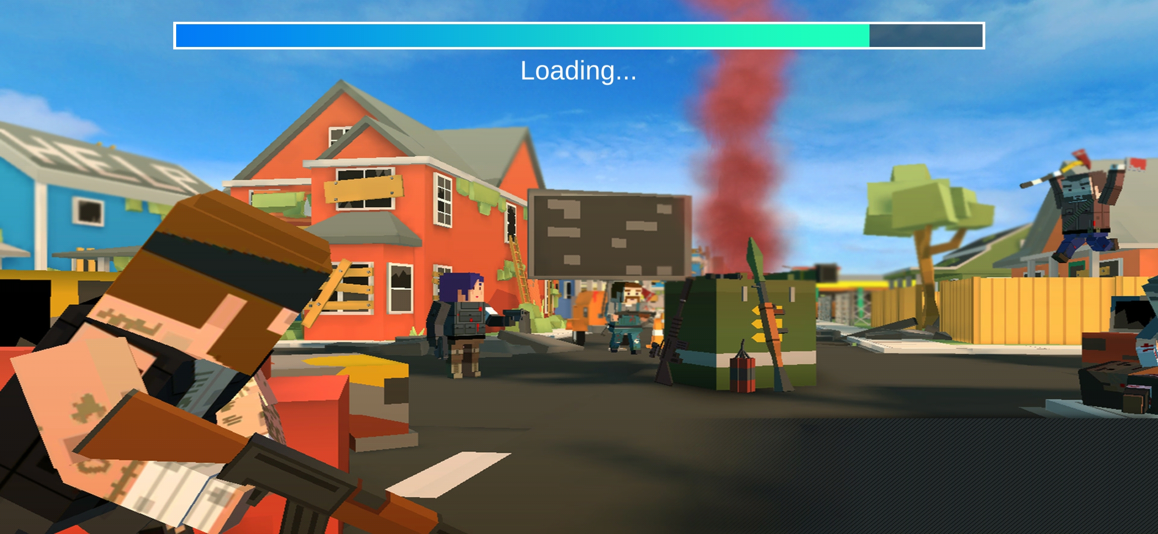 像素人的致命枪战