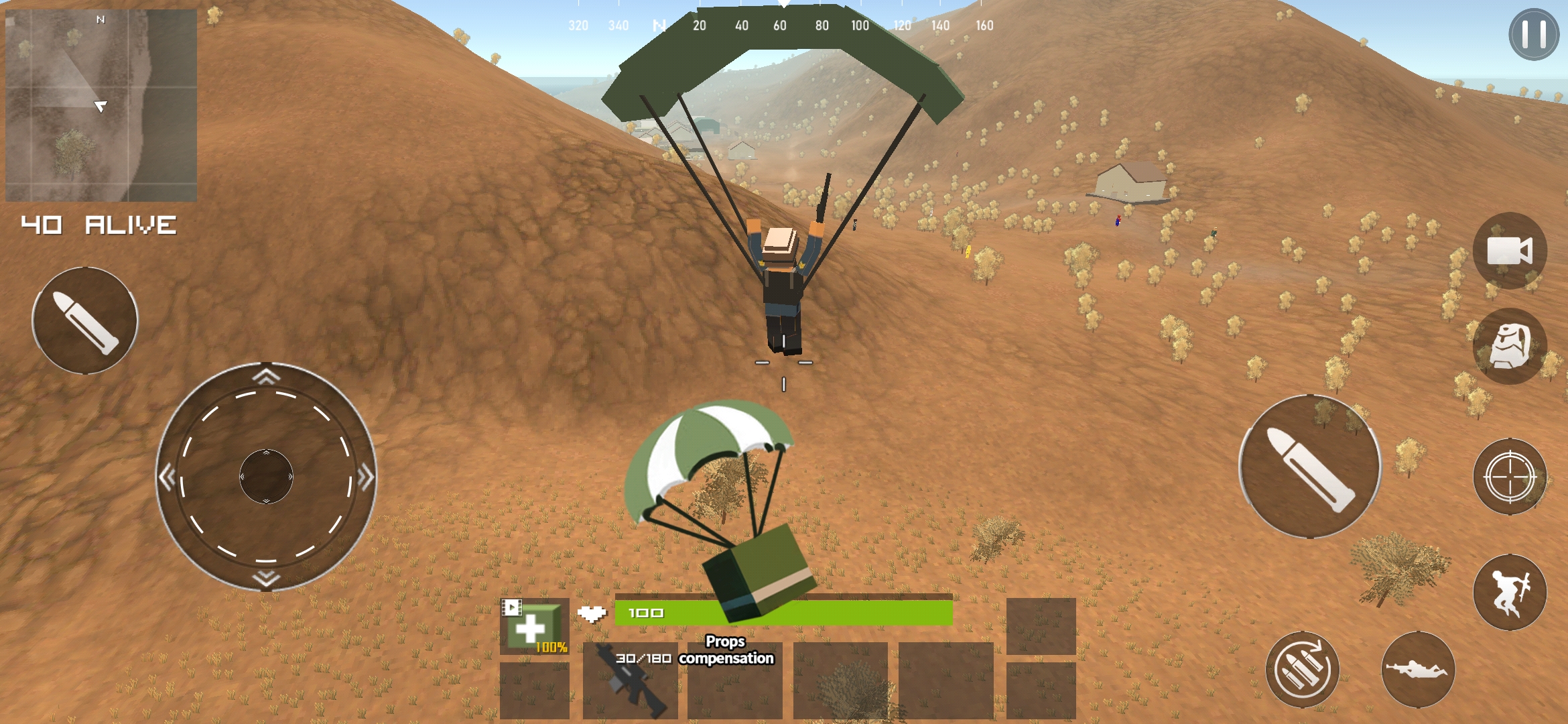 像素人的致命枪战