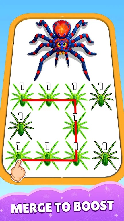 蜘蛛奔跑合并 蜘蛛奔跑合并