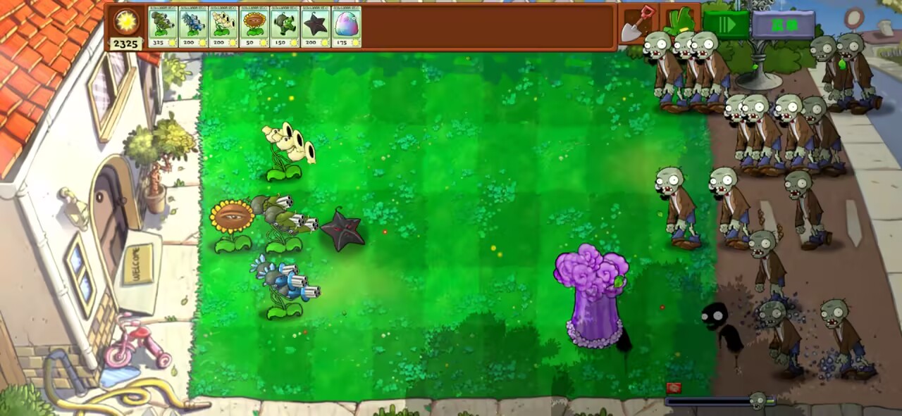 植物爆虐僵尸(无限阳光)