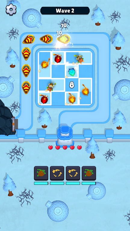 背包塔防：合并与战斗