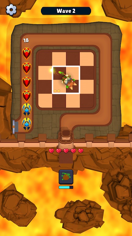 背包塔防：合并与战斗