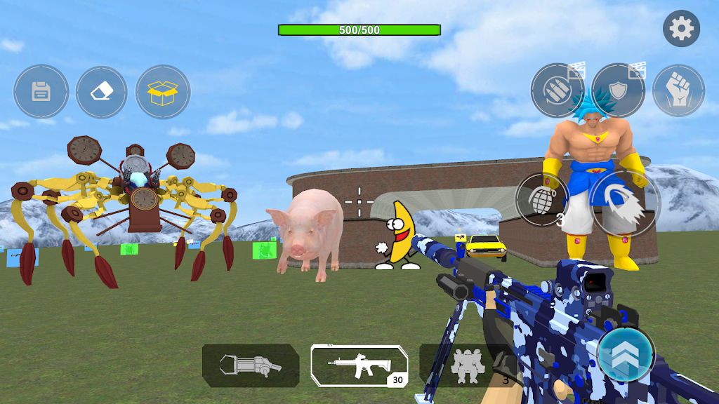 沙盒射手：生存FPS 