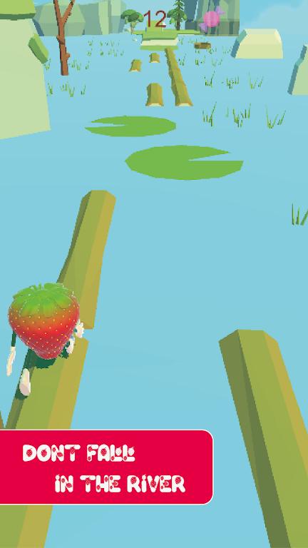 草莓热潮：奔跑3D