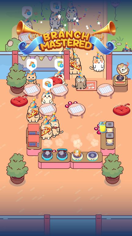 幸运的猫爪咖啡馆