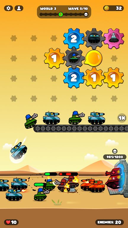 齿轮战争：坦克英雄