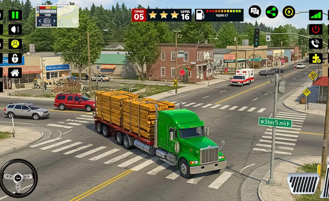 真实卡车驾驶模拟器