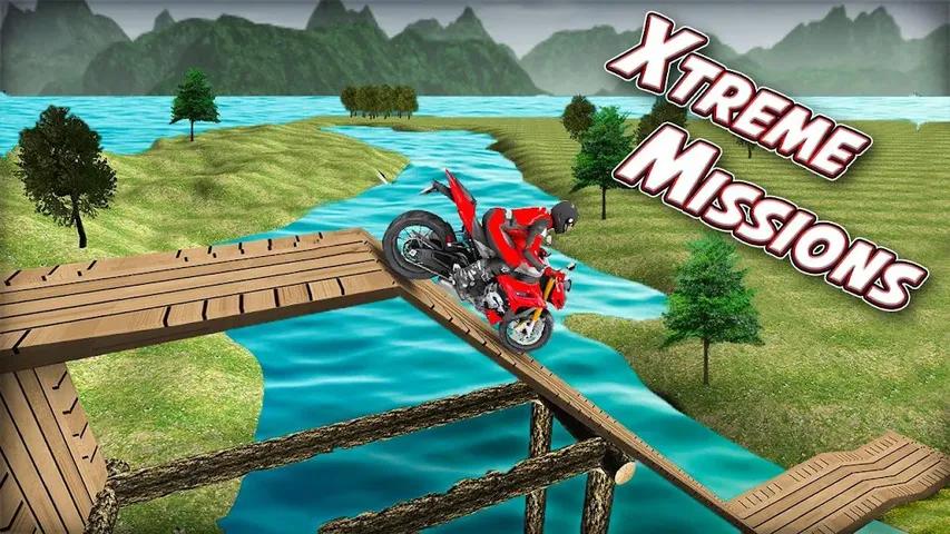 重型自行车过河冒险