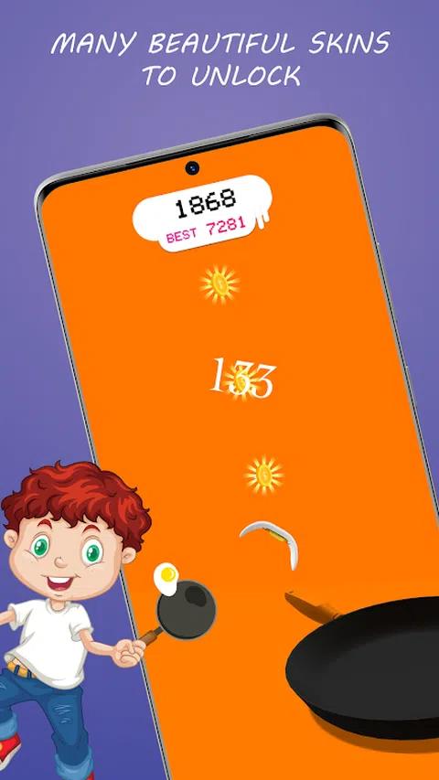 翻转鸡蛋Snapchat