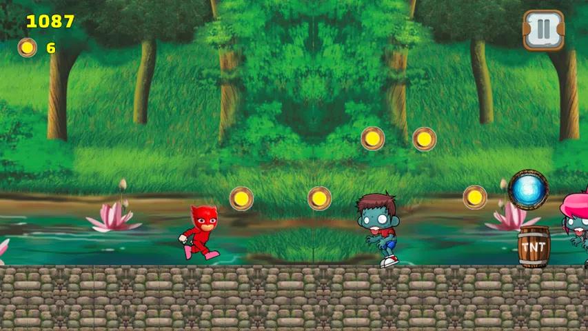 丛林奔跑的面具