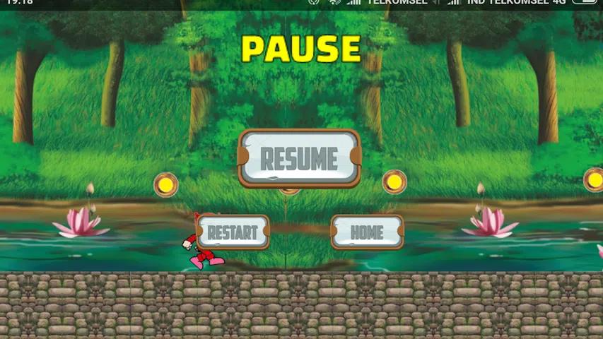 丛林奔跑的面具