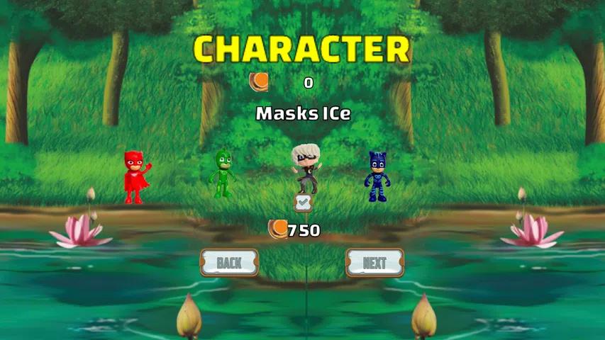 丛林奔跑的面具