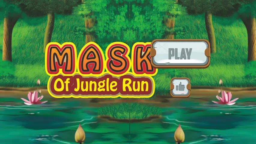 丛林奔跑的面具