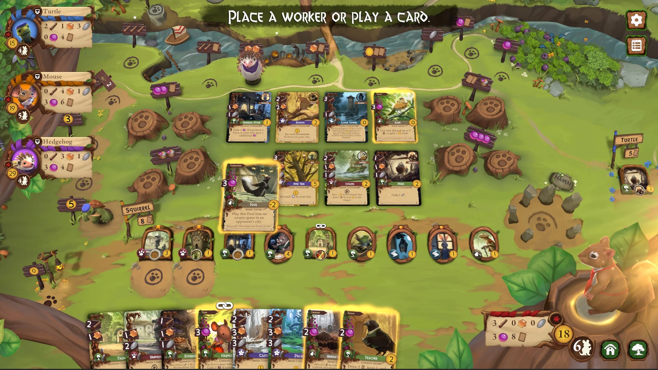 埃弗德尔：卡牌棋盘世界