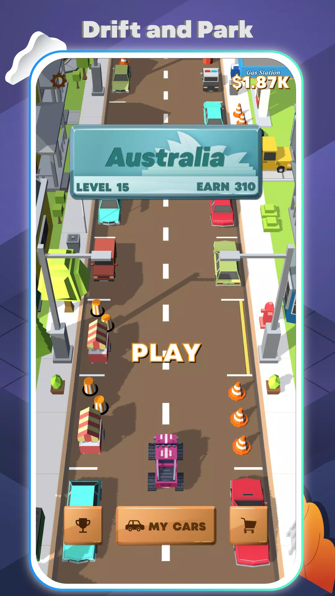 漂移与停车挑战 漂移与停车挑战