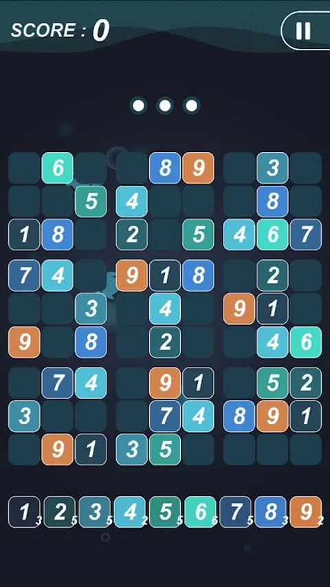 数字和消除游戏